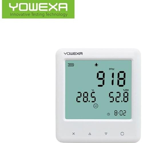Yowexa YEM-40 Thermo hygrometer and carbon dioxide monitor CO2 meter air quility detector