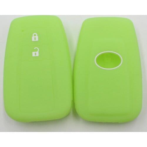 2PC Car Key Cover Case Accessories Keychain Covers Protect For Toyota Prius Camry Corolla C-HR CHR RAV4 Prado 2018