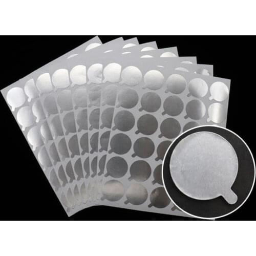 300pcs Disposable Sticker Pallet False Eyelashes Glue Holder Paper Fake Eyelash Extension Pads Sticker Stand On Lash Supplies