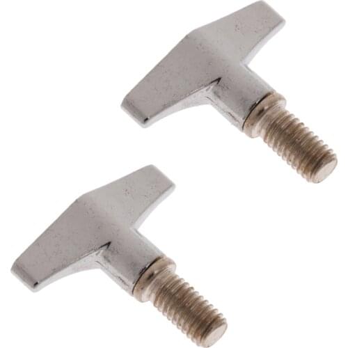 2 Pcs 39x36mm Drum Cymbal Stand Wing Nut Percussion Accessory for Drummer Drum Lovers
