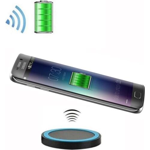 Universal QI Wireless Charger Pad Micro USB Phone Charging Pad For iPhone X/8/Plus/For Samsung Galaxy S6 S7 Edge S8 Plus Note 5