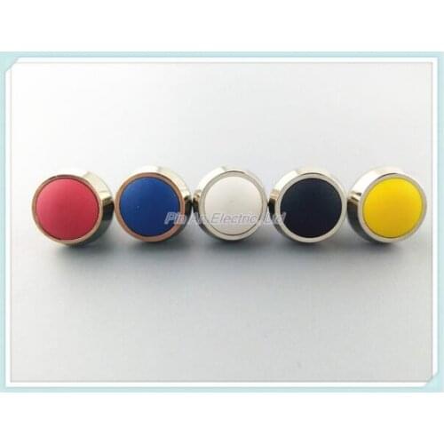 Black/Red/Green/Yellow/Blue 12mm Waterproof Momentary Push button Switch Metal waterproof button