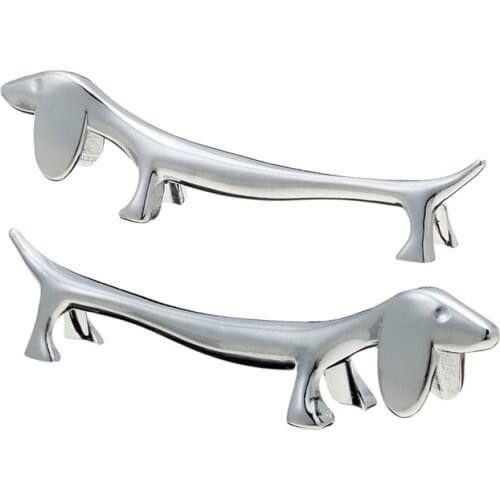 1PC Cutlery Bracket Dog Chopsticks Holder Stainless Steel Chopsticks Rest Diner Table Supplies Home Kitchen Accessories Holder