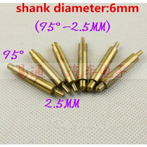 Double head 2.5 mm and 95 degree titanizing tracer point .high speed steel tracer point for vertical key machine