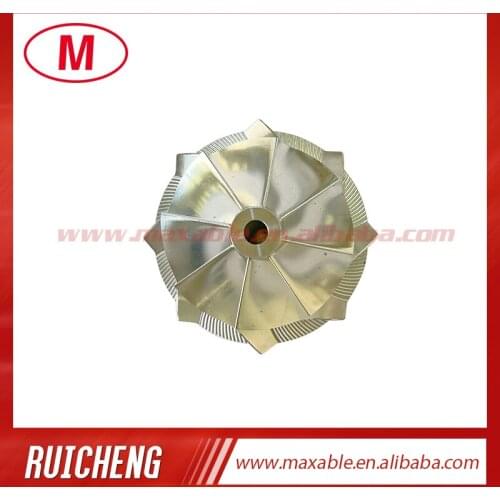 GT15-25 42.00/53.00 mm 8+0 blades high performance turbocharger billet/milling/aluminum 2618 compressor wheel
