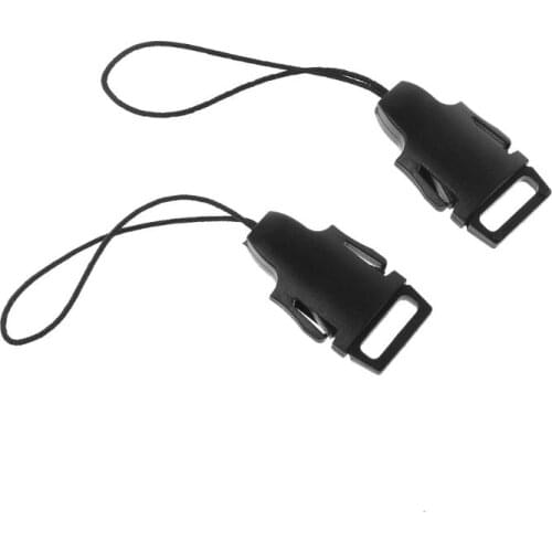 H052 2PCS QD Loops Connectors Camera 1.2cm Quick Release Buckle Kit Neck Strap Camera Eyelet Sling Belt