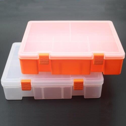 Multi Tiered Cassetta Degli Attrezzi Impermeabile Ingegneria Cassetta Degli Attrezzi di Plastica per I Componenti Elettronici SM