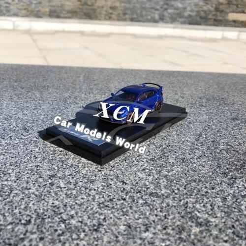 Diecast Car Model LCD Models for Type-R 1:64 (Blue) + SMALL GIFT