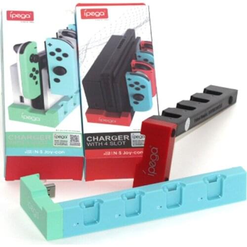 New Ipega PG-9186 Switch Handle Charging Dock Stand for Joy-Con Left and Right Small Handle Charging Base Charger