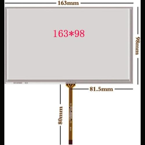 New 7 Inch Touch Screen Universal Car Audio DVD AT070TN90 92 touch screen handwriting