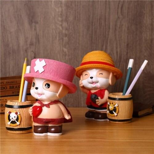 Resin Money Boxes Pen Pot Coin Can Decoration Student Gift Graduation Birthday Gift Crafts Creative Cartoon Cute Piggy Bank