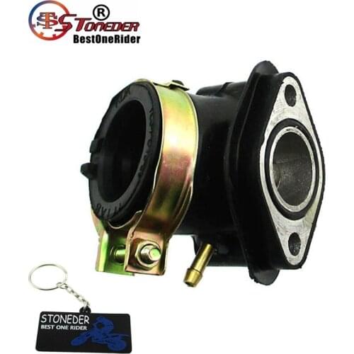 STONEDER Intake Manifold Boot For GY6 125cc 150cc Scooter Moped ATV Quad Go Kart 4 Stroke TaoTao Sunl Roketa Jonway Jmstar Tank