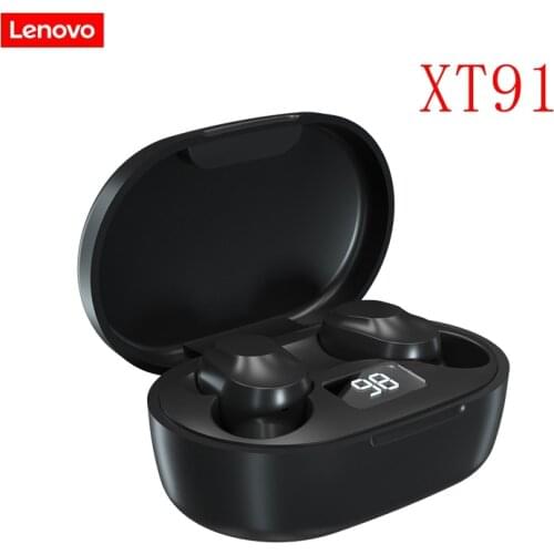 Lenovo XT91 TWS Earphone Wireless Bluetooth-compatible Headphones AI Control Gaming Headset Stereo bass With Mic Noise Reduction