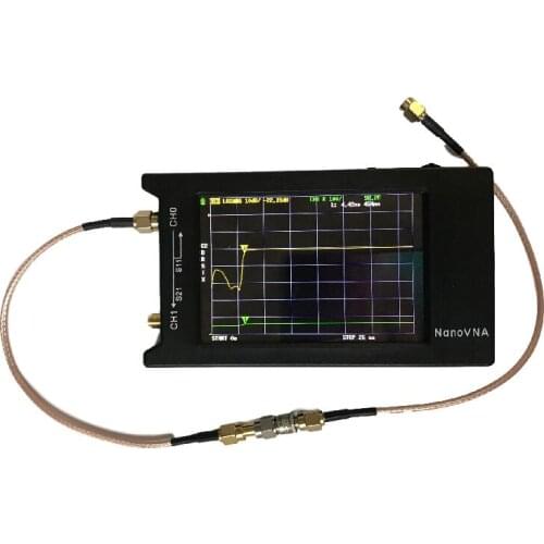 Latest Original Hugen NanoVNA-H4 H 4inch LCD/VNA Vector Network Analyzer HF VHF UHF Antenna Analyzer + case+ Box + Battery
