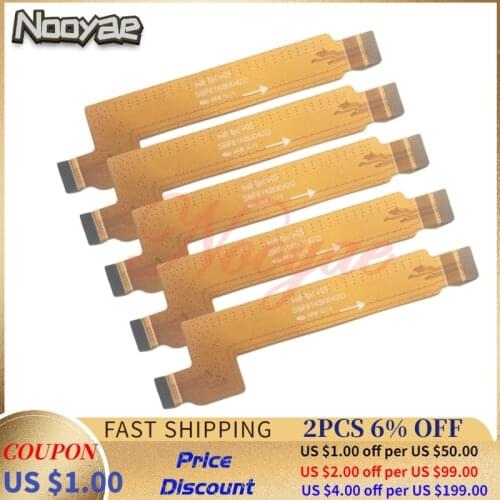 Top Motherboard Ribbon Replacement For Alcatel idol 4S OT6070 6070 Mainboard LCD Connector Main Connect Flex Cable +tracking