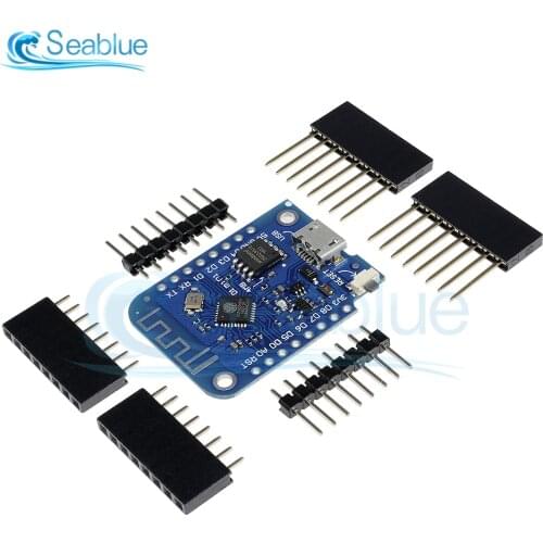 Wemos D1 Mini V3.0.0 WIFI Internet of Things Development Board Based ESP8266 CH340 CH340G 4MB For Arduino Nodemcu V2 MicroPython