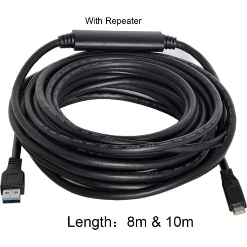 10M (33Ft) 8M (26Ft) USB3.1 Type-c cable gold plated USB3.0 male to USB C male data and charging cable for camera HDD pc laptop