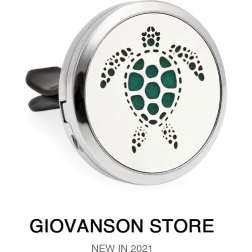 30mm Tree of life Car Diffuser Locket Magnet Car Aroma Locket 10pcs Free Pads Essential Oil Car Diffuser Lockets