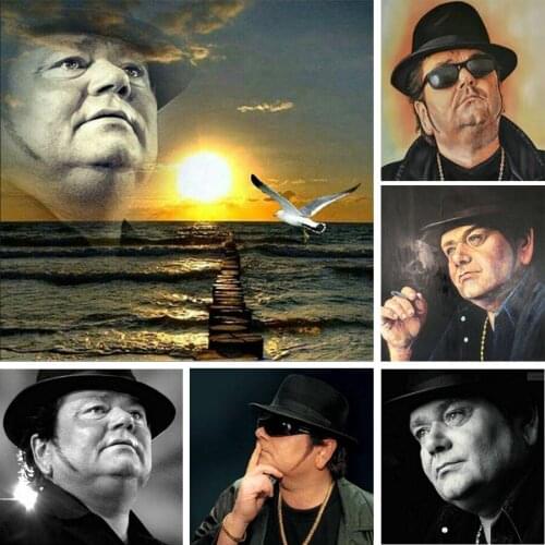 Full Square Drill Missing the Netherlands "Dutch Andre Hazes" 5D DIY diamond painting diamond embroidery cross stitch Home Decor