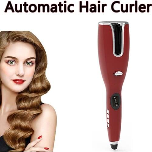 Automatic Curling Iron Rotating Professional Curler Styling Tools for Curls Waves Ceramic Curly Magic Hair Curler
