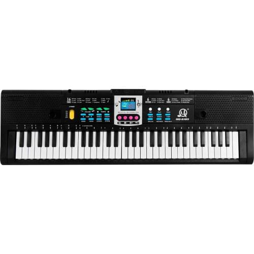 61Keys Digital Music Electronic Keyboard Kid Multifunctional Electric Piano Piano Student Microphone Function Musical Instrument
