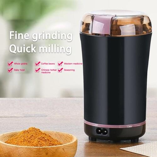 Electric Grain Grinder Spice Coffee Grinding Machine Household Herbal Crusher Small Chinese Herbal Medicine Dry Mill Portable