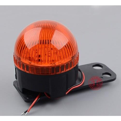 Brand New Universal 24V Sound And Light Alarm Rotary Alert Lights Door Bypass Alarm Elevator Accessory
