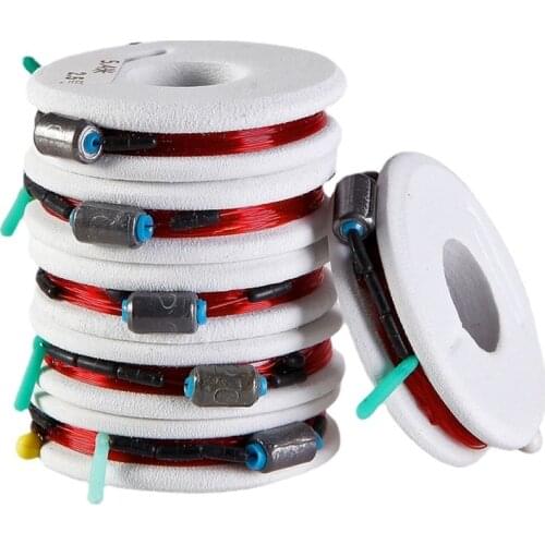 Fluorocarbon Fishing Lure Line 4.13-34.32LB Carbon Fiber Leader Fly Fishing Line Super Soft Line Pesca