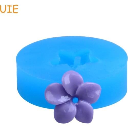 HYL194U 14.3mm Mini Flower Silicone Mold Fondant, Sugarcraft, Cake Decorating, Gum Paste, Resin Jewelry Making, DIY Handmade