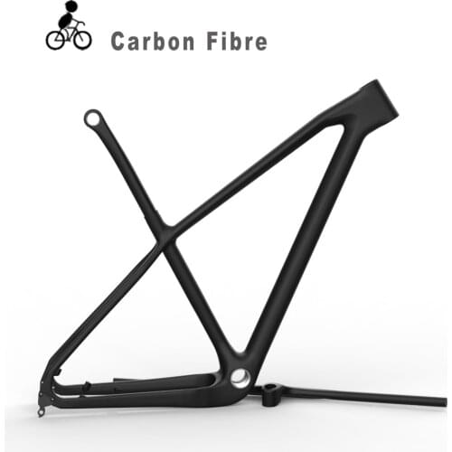 TFSA 2021 New Carbon MTB Full Internal Routing Mountain Bike Frame Frame+Seatpost+Clamp+Handlebar+Front fork disc brake 148mmBSA