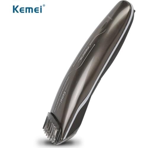 Kemei Rechargeable Electric Haircut Machine For Man Professional Hair Clipper Cordless Electric Hair Trimmer