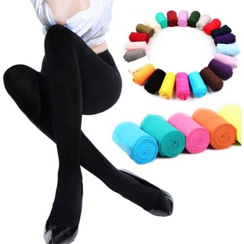 Spring Autumn Winter Women Tihgts Opaque Footed Pantyhose Comfortable And Very Soft Tights Sexy Warm Collant Femme Strumpfhose