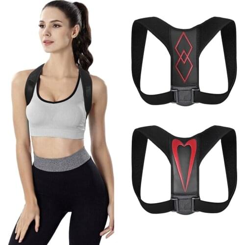 Posture Corrector Back Support Adjustable Back Posture Corrector Clavicle Spine Back Shoulder Lumbar Brace Support Belt
