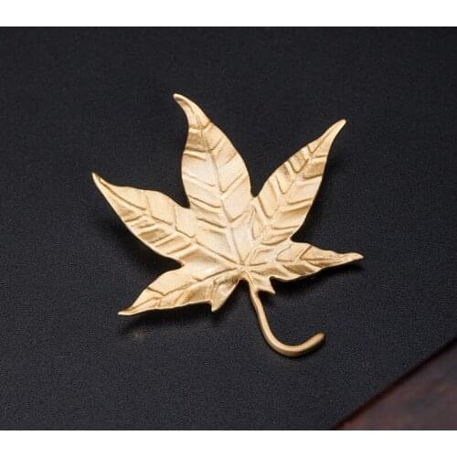 MIQIAO Gold Brooches For Clothes