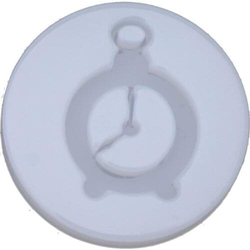 Cartoon Fish Clock Boat Cat Knife Silicone Mold DIY Resin Pendant Jewelry Making W0YA