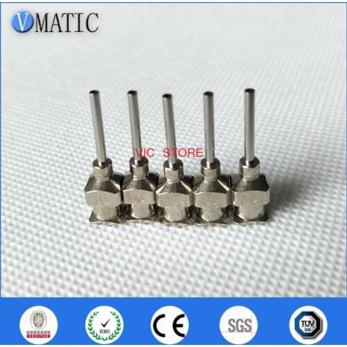 Free Shipping High Precision 0.5'' 16G Stainless Steel Glue Dispensing Tip 12Pcs Liquid Dispenser Needles 1/2 Inch