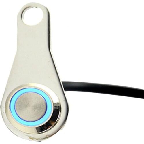 Stainless Steel Motorcycle Handlebar Headlight Spotlight Fog Light On-Off Switch