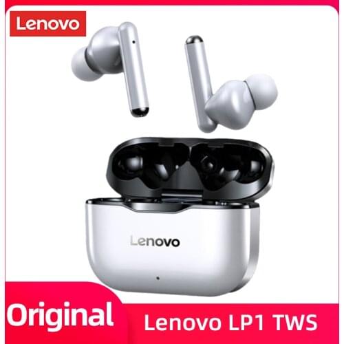 Original Lenovo LP1TWS Wireless Earphone Bluetooth 5.0 high sound quality Noise Reduction Touch Control Waterproof Sport Headset