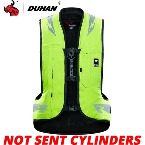 DUHAN New Upgrade Motorcycle Air-bag Vest Moto Racing Professional Advanced Air Bag System Motocross Protective Airbag