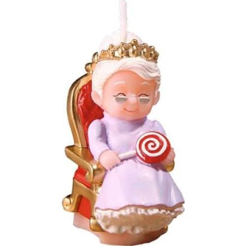 Old lady woman grandmother lollipop Silicone molds soap mold handmade soap molds silica gel die Aroma stone moulds candle mould