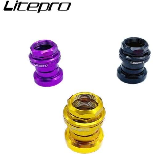 Litepro Folding Bikey External 34MM Headset Bicycle Bowl Group Front Fork Frame Headset For Brompton