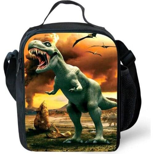 Cute Dinosaur Pattern Kids Messenger Bag Casual Women Men Shoulder Bags Print Crossbody Bags for Girls Boys Hand Bag