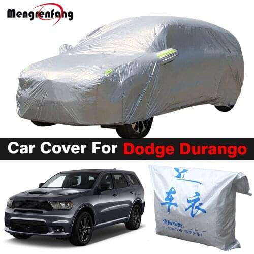 Outdoor Car Cover For Dodge Durango 1998-2021 Anti-UV Sun Rain Ice Snow Protection Dust Proof Cover
