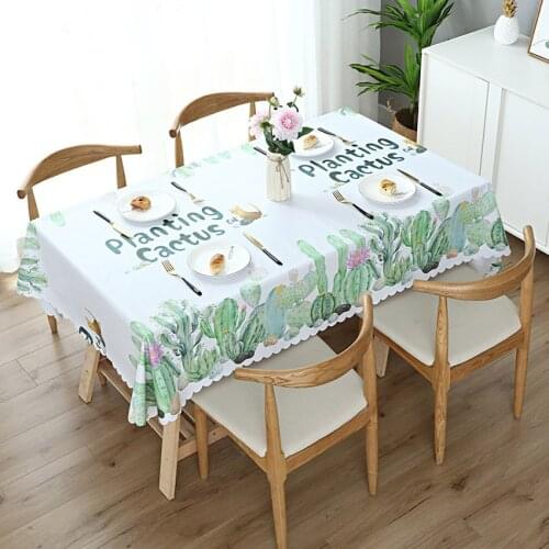 Flamingo PVC Waterproof Table Cloth Simple Oilproof Table Cover Photography Cloth Cover Decoration Banquet Dining Tovaglie
