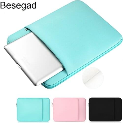 Besegad Ordenador Computador Portatil Protective Case Cover Skin Shell Bag Pouch Sleeve for MacBook Pro 11 13 15 15.6 inch