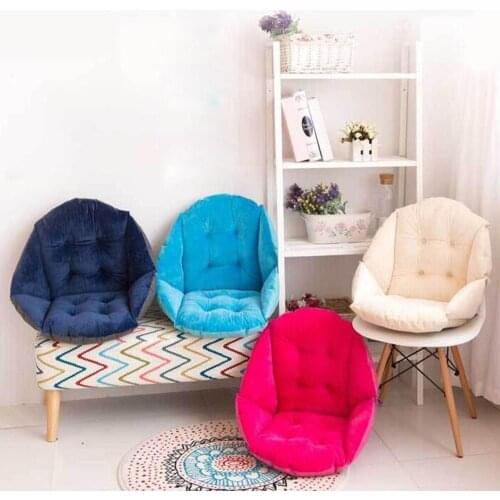 29 Soft Plush Shell Design Seat Cushion Lumbar Back Support Cushion Pillow For Beach/Office Home Car Seat Chair Buttocks Pad