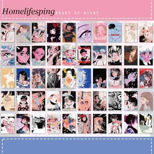 50pcs/1lot Kawaii Stationery Stickers Cute Lovely Girl Diary Planner Decorative Mobile Stickers Scrapbooking DIY Craft Sticker