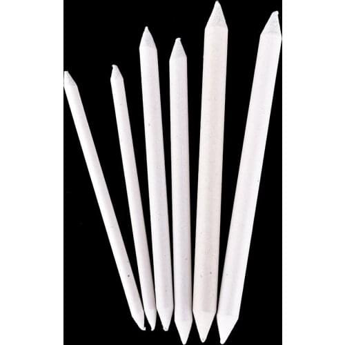 6PCs Blending Smudge Tortillon Stump Sketch 6 Sizes Art Drawing Tool Pastel