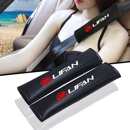 Auto Accessories carbon fiber Neck protection in the car For Lifan Solano X60 125CC X50 320 Threshold Decals