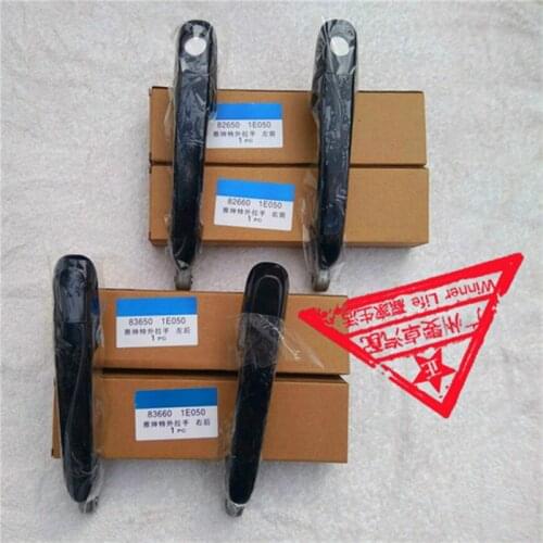 CAR STYLING 1PCS 2006-11 FOR HYUNDAI ACCENT DOOR EXTERIOR HANDLE ASSY PART No. 82650/660-1E050.83660-1E050 LEFT AND RIGHT SIDE